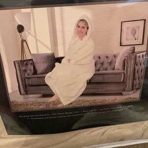 Hooded Wrap by Chic Home Design